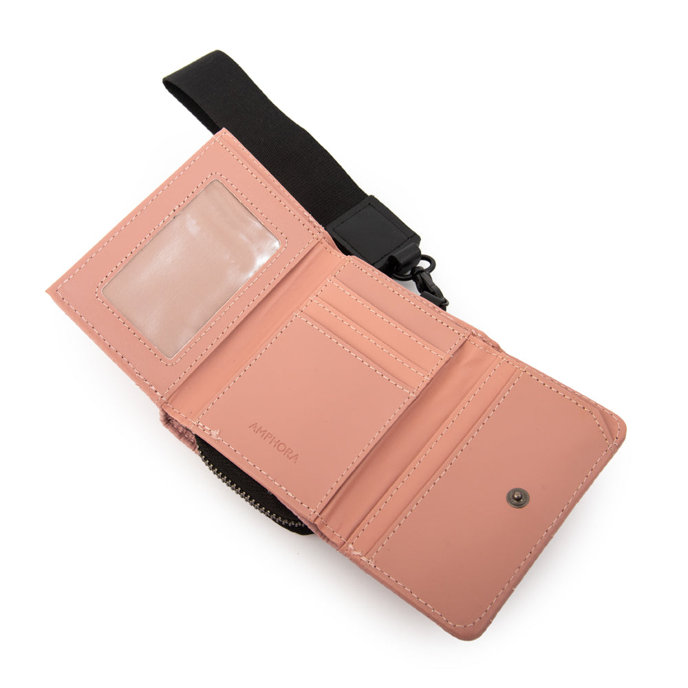 Billetera Pequeña Lucia Rosado Viejo