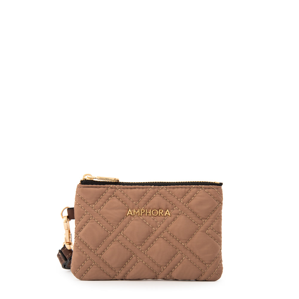 Monedero Gambia Beige Oscuro