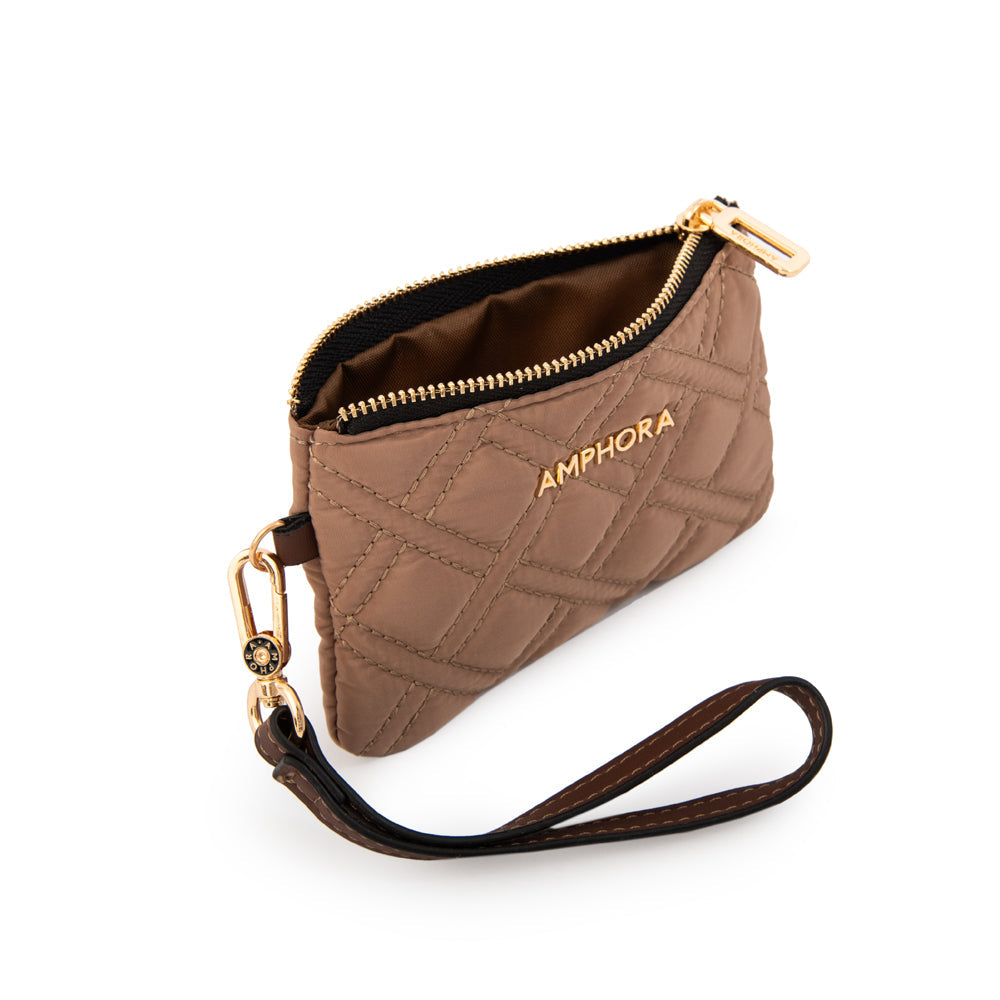 Monedero Gambia Beige Oscuro