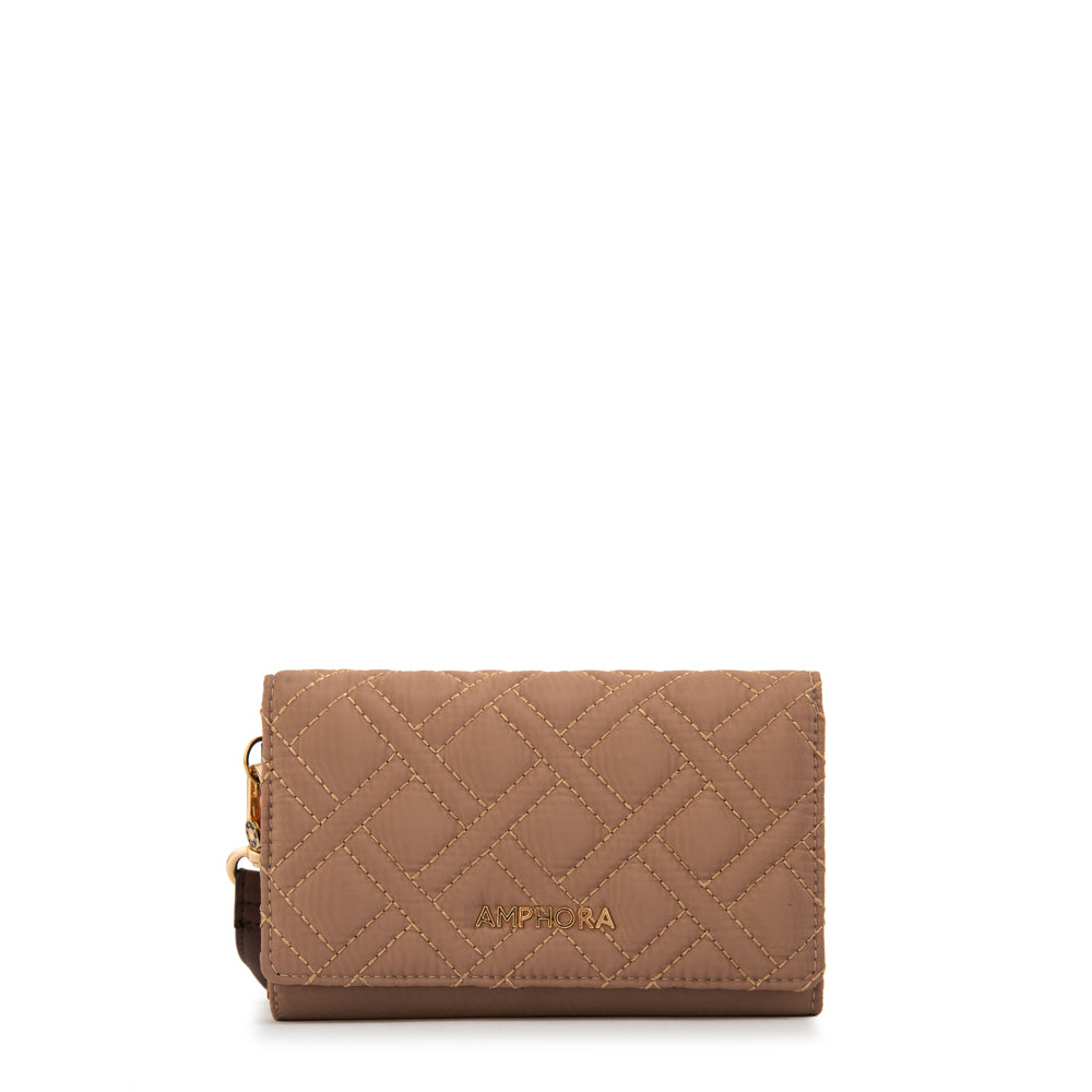 Billetera Gambia Beige Oscuro