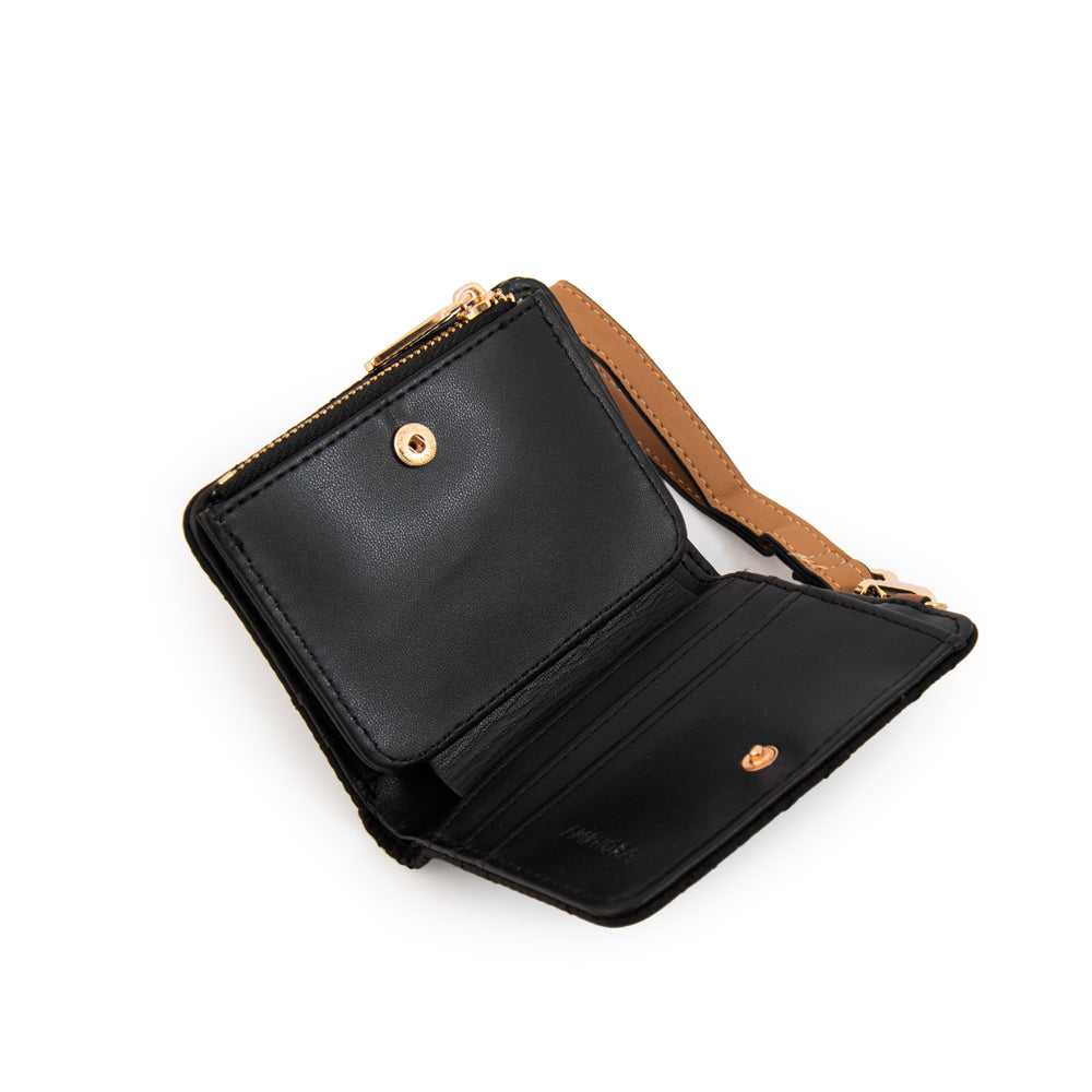 Billetera Pequeña Gambia Negro