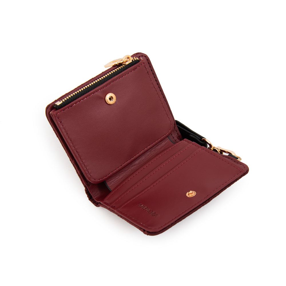 Billetera Pequeña Gambia Rojo