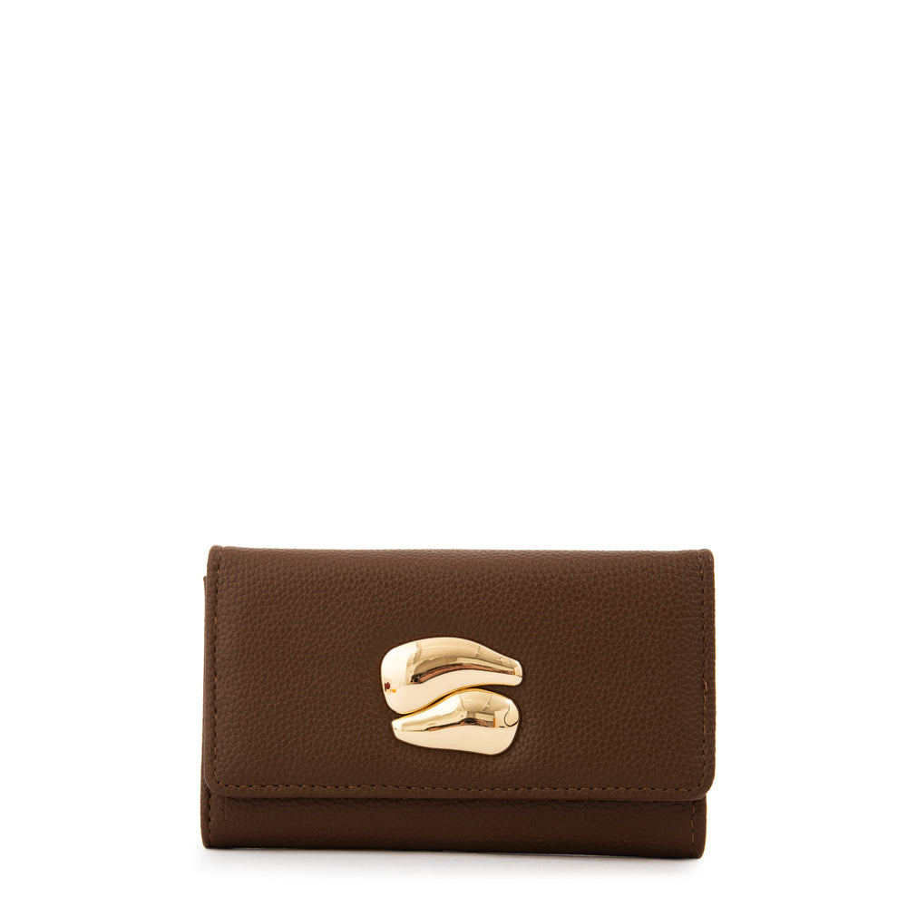 Billetera Lizet Café Oscuro
