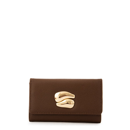 Billetera Lizet Café Oscuro