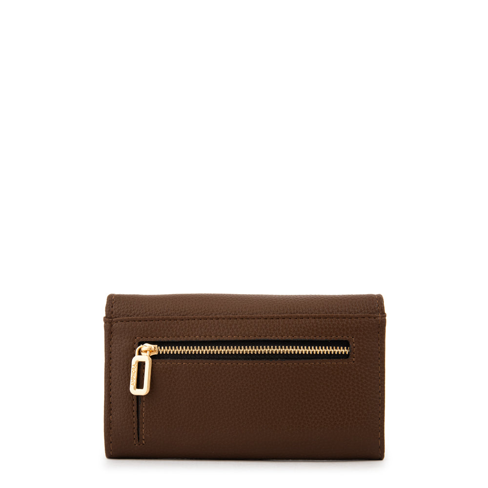 Billetera Lizet Café Oscuro