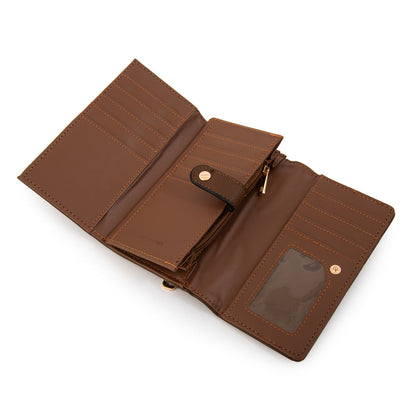 Billetera Lizet Café Oscuro