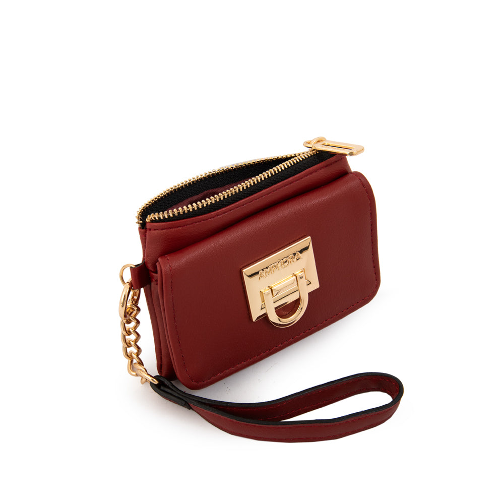 Monedero Grecia Rojo