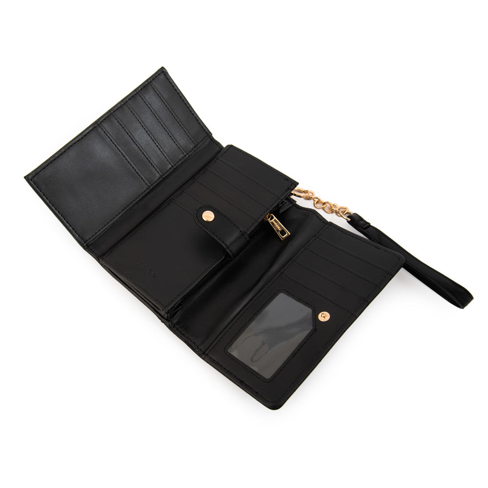 Billetera Grecia Negro