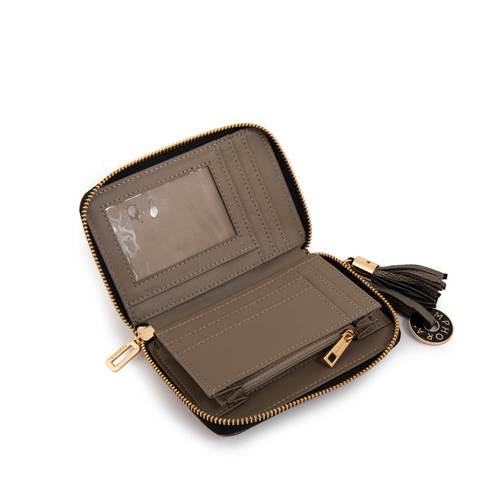 Billetera Etiopia Plateado Oscuro