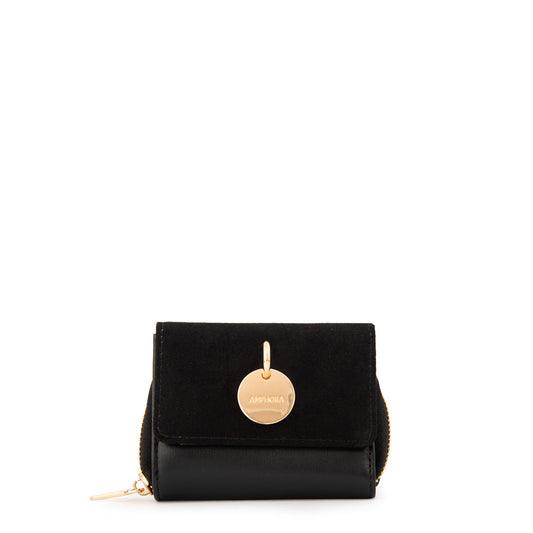 Billetera Pequeña Maggie Negro