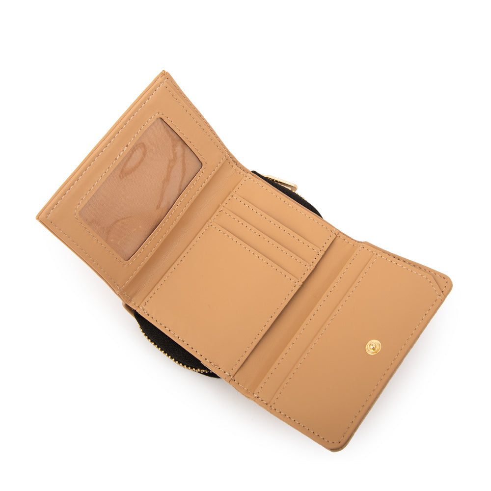 Billetera Pequeña Maggie Beige
