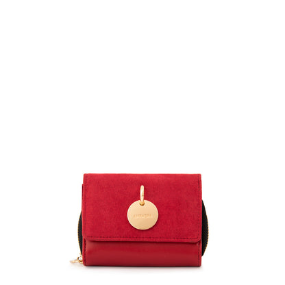 Billetera Pequeña Maggie Rojo