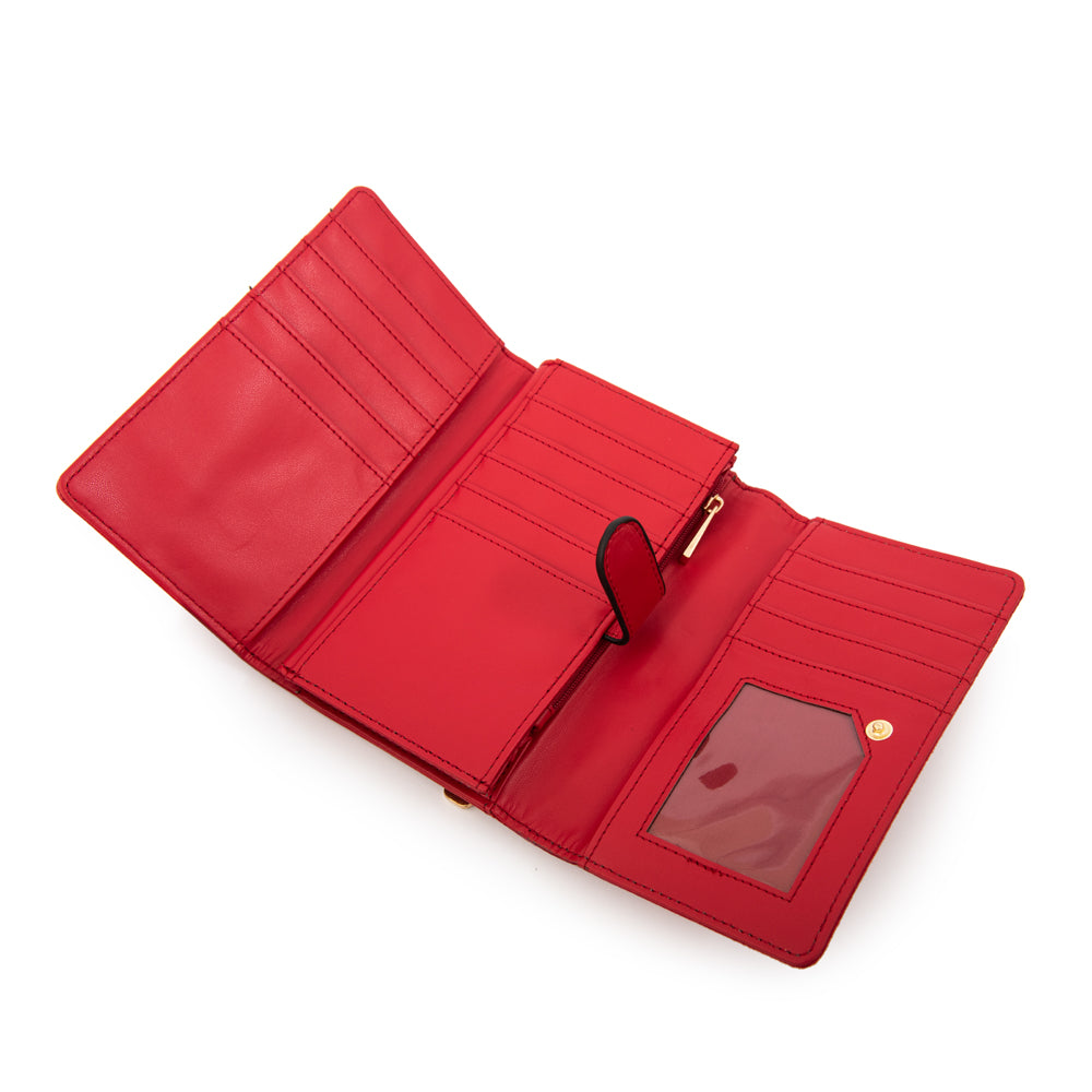 Billetera Maggie Rojo