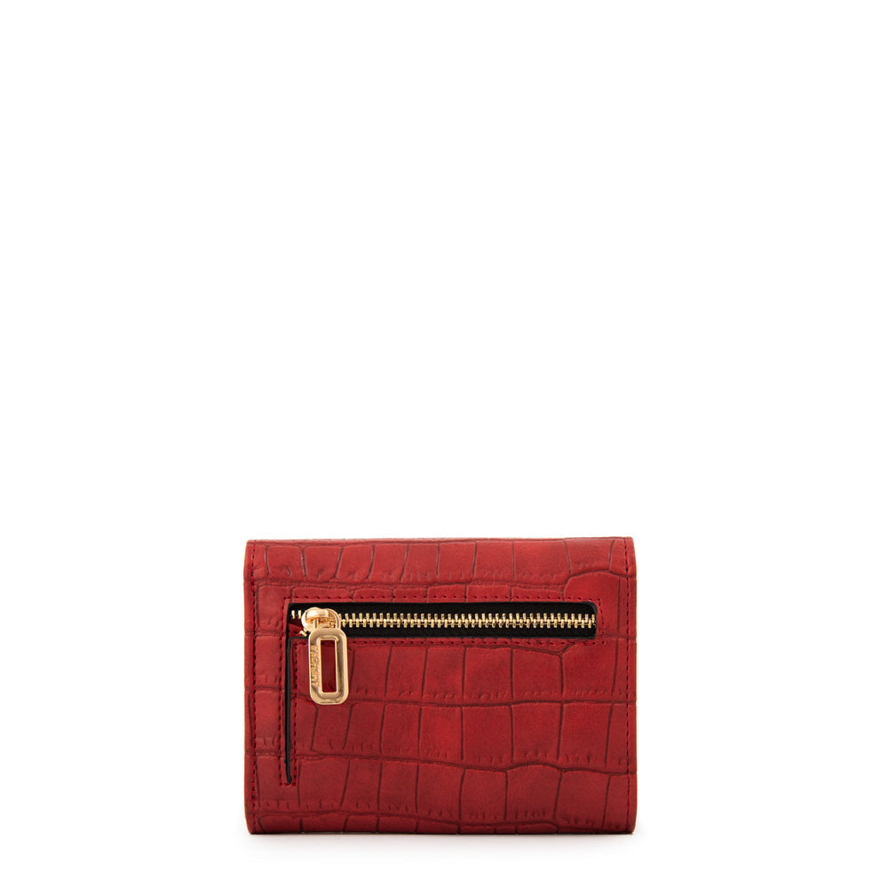 Billetera Pequeña Lupita Rojo