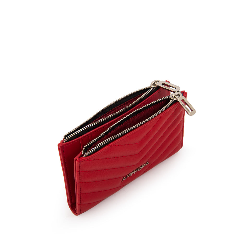 Billetera Marina Rojo