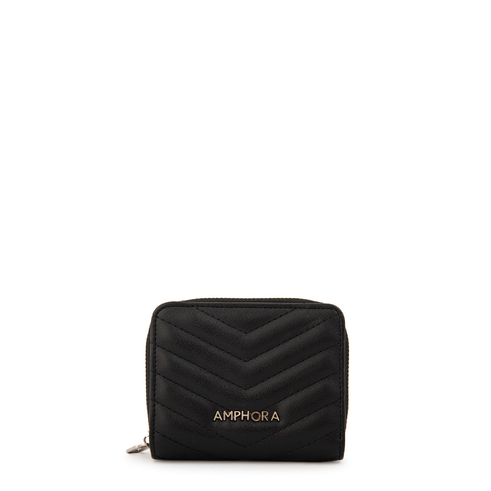 Billetera Pequeña Marina Negro