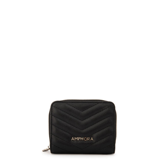 Billetera Pequeña Marina Negro