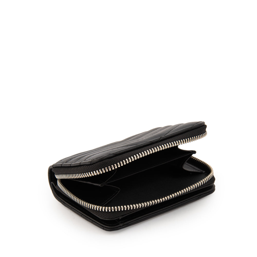 Billetera Pequeña Marina Negro