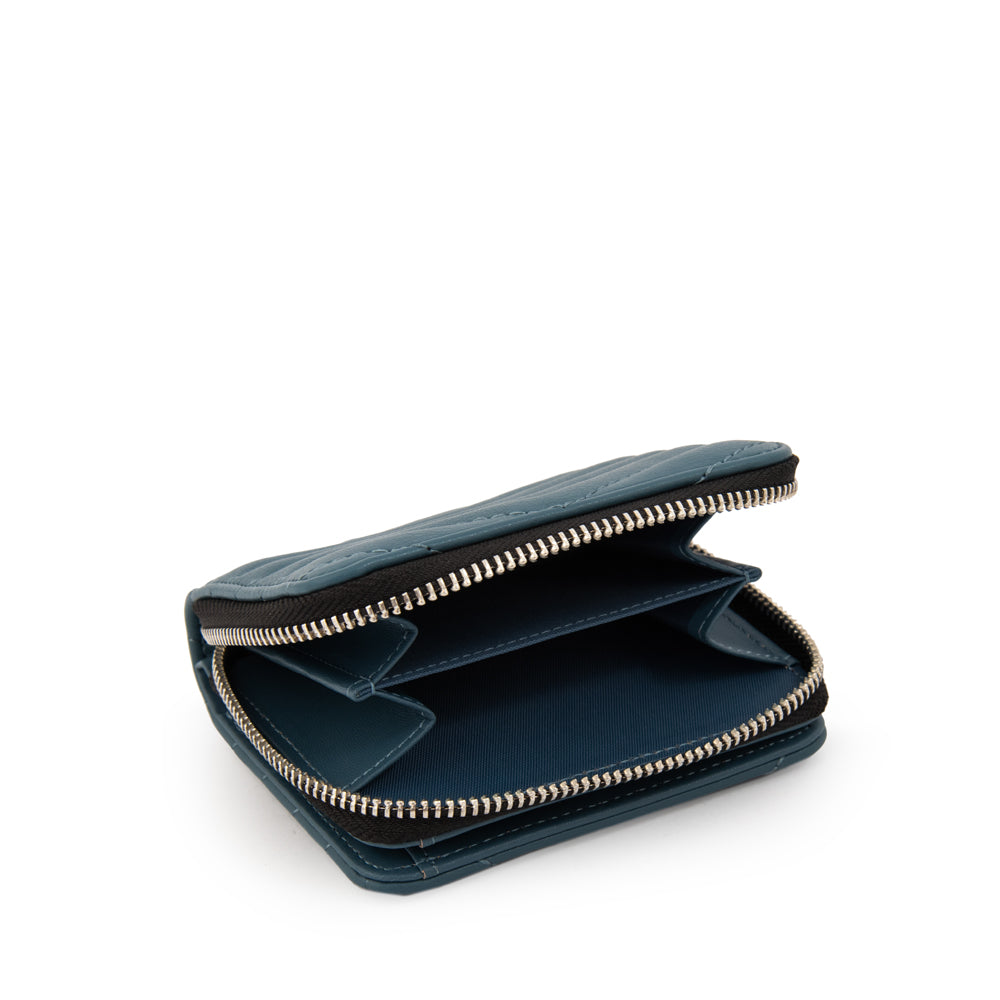 Billetera Pequeña Marina Azul