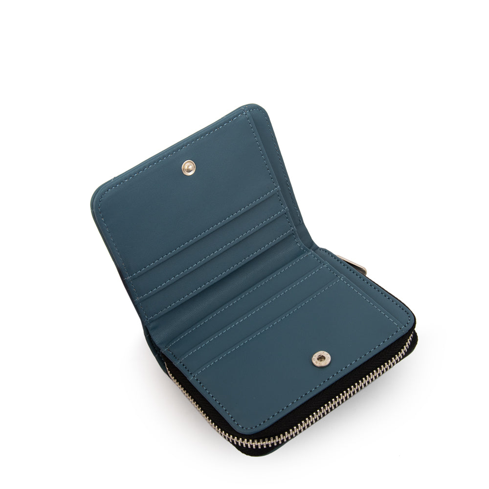 Billetera Pequeña Marina Azul