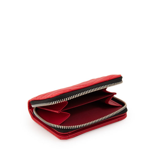 Billetera Pequeña Marina Rojo