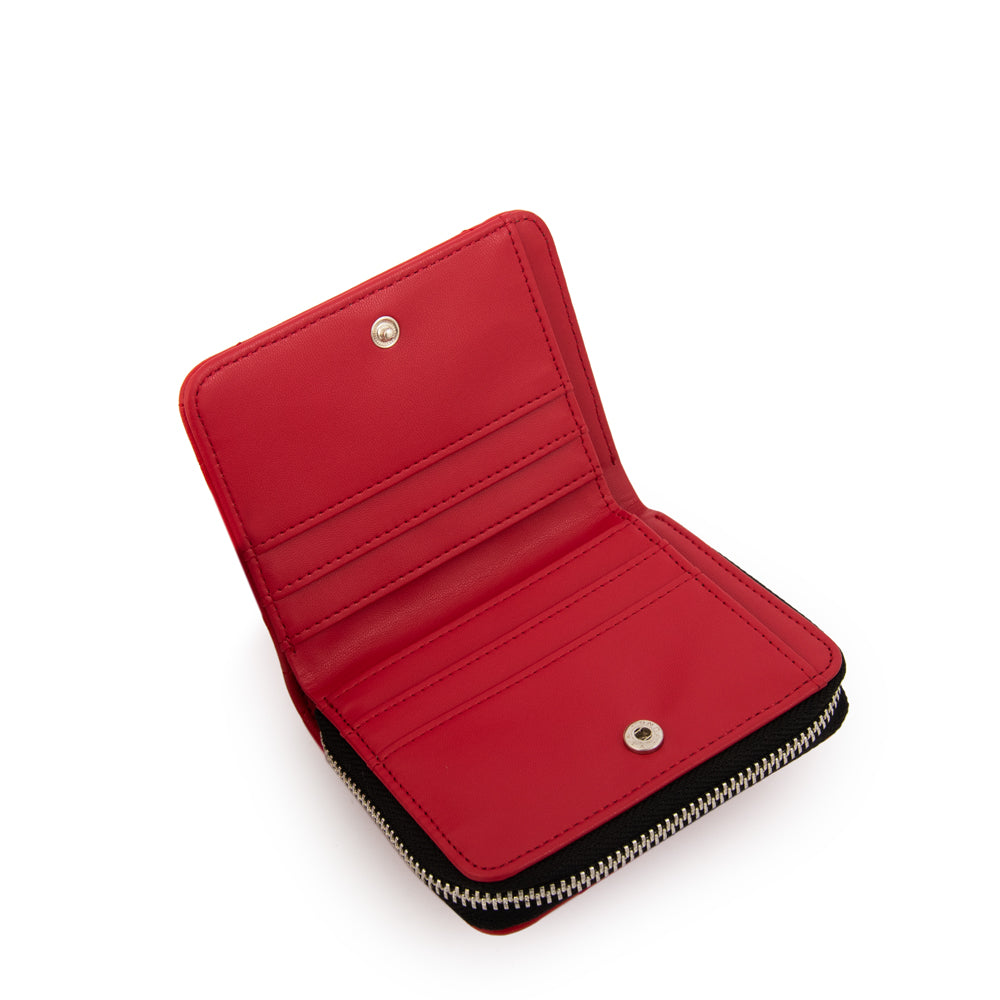 Billetera Pequeña Marina Rojo