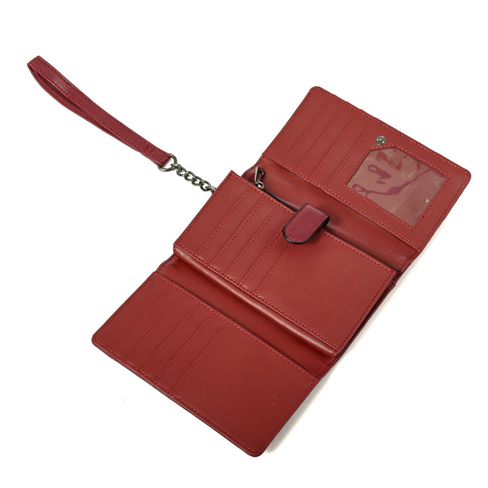 Billetera Aneu Rojo