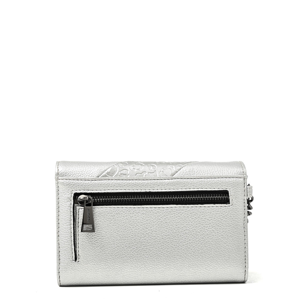 Billetera Aneu Plateado