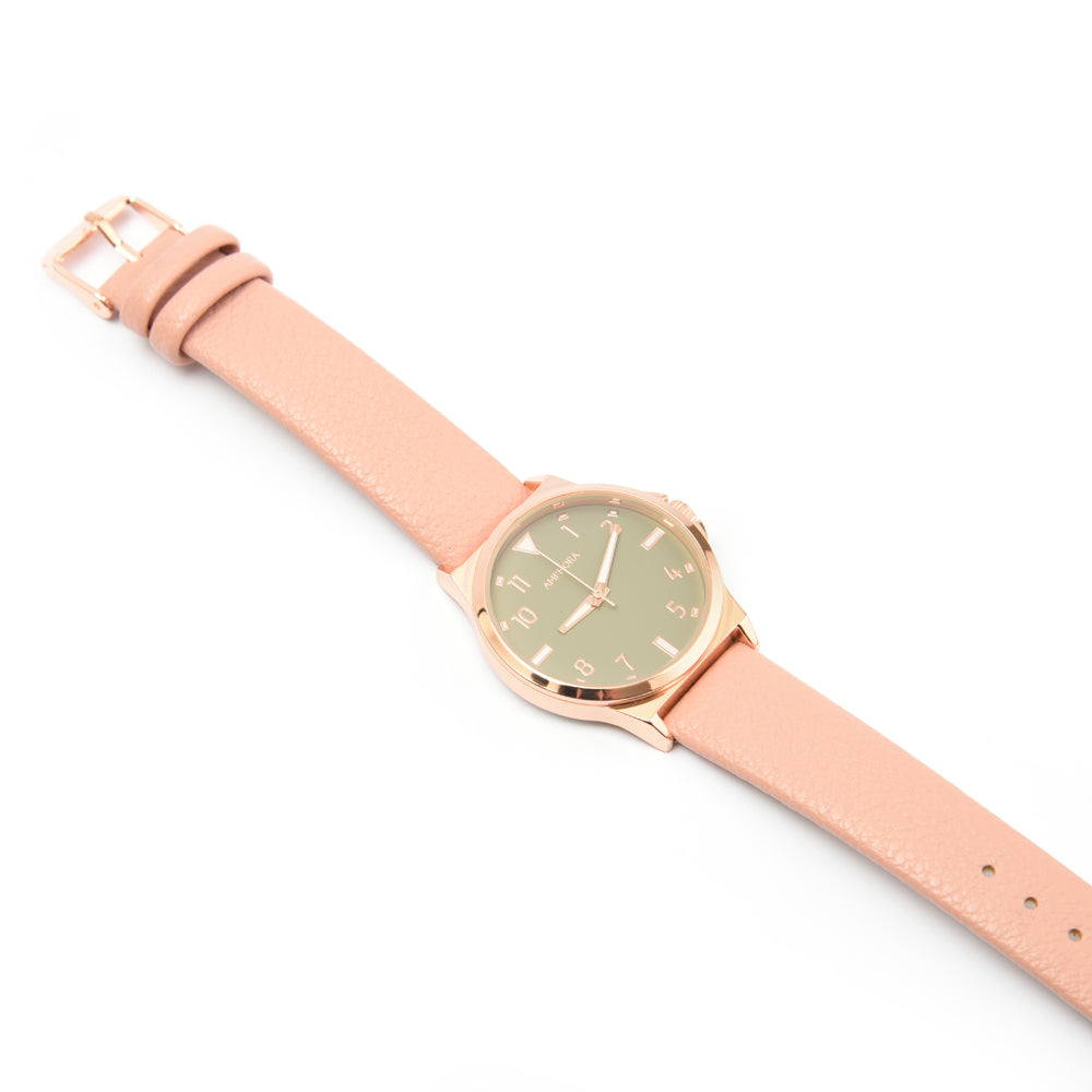 Reloj Watch Rosado Viejo