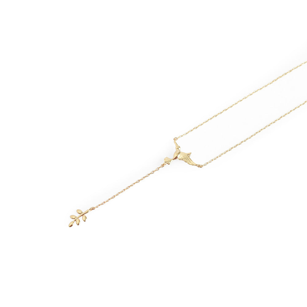 Collar Animals Picaflor Dorado
