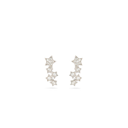 Aretes Universe Plateado