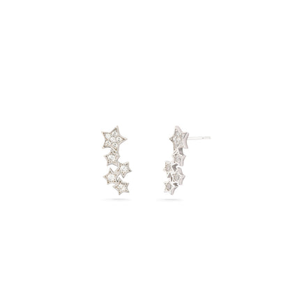 Aretes Universe Plateado