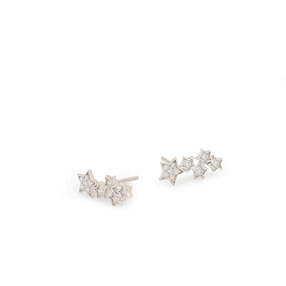 Aretes Universe Plateado