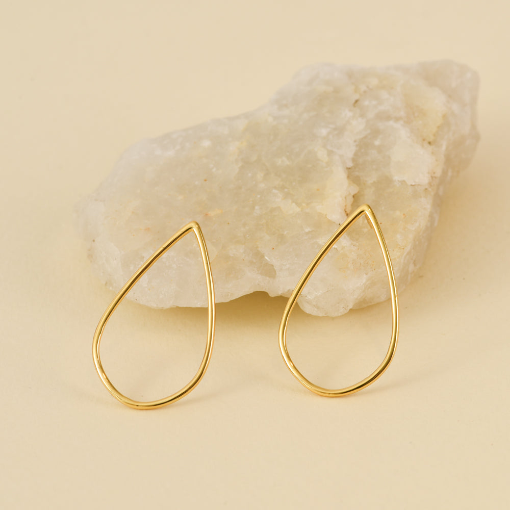 Aretes Night Dorado