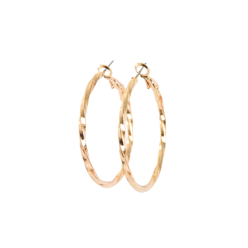 Aretes Argolla D267 Dorado