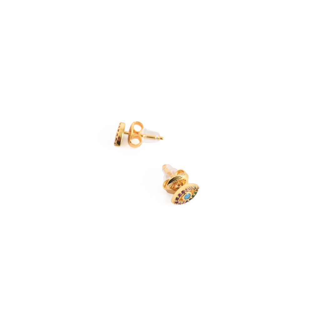 Aretes Lucky Dorado