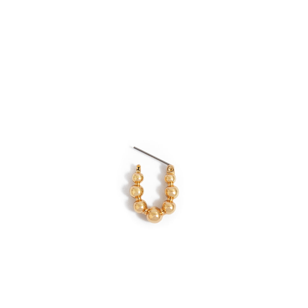 Aretes Argolla D264 Ss25 Dorado