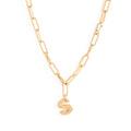 Collar Inicial S Dorado