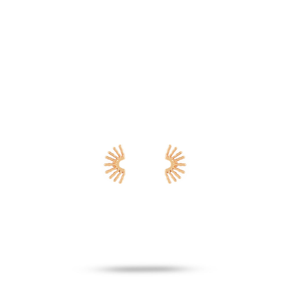 Aretes Sunrise Multirayo Dorado