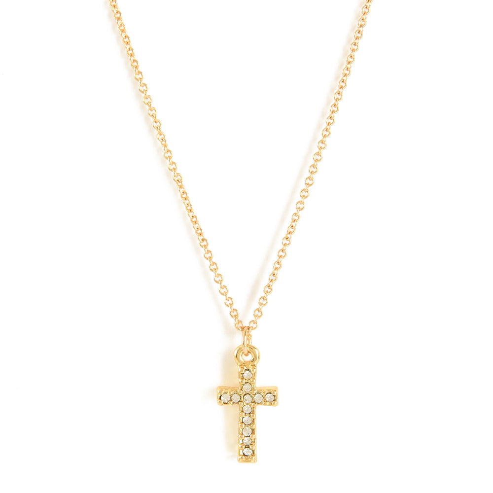 Collar Cross Dorado