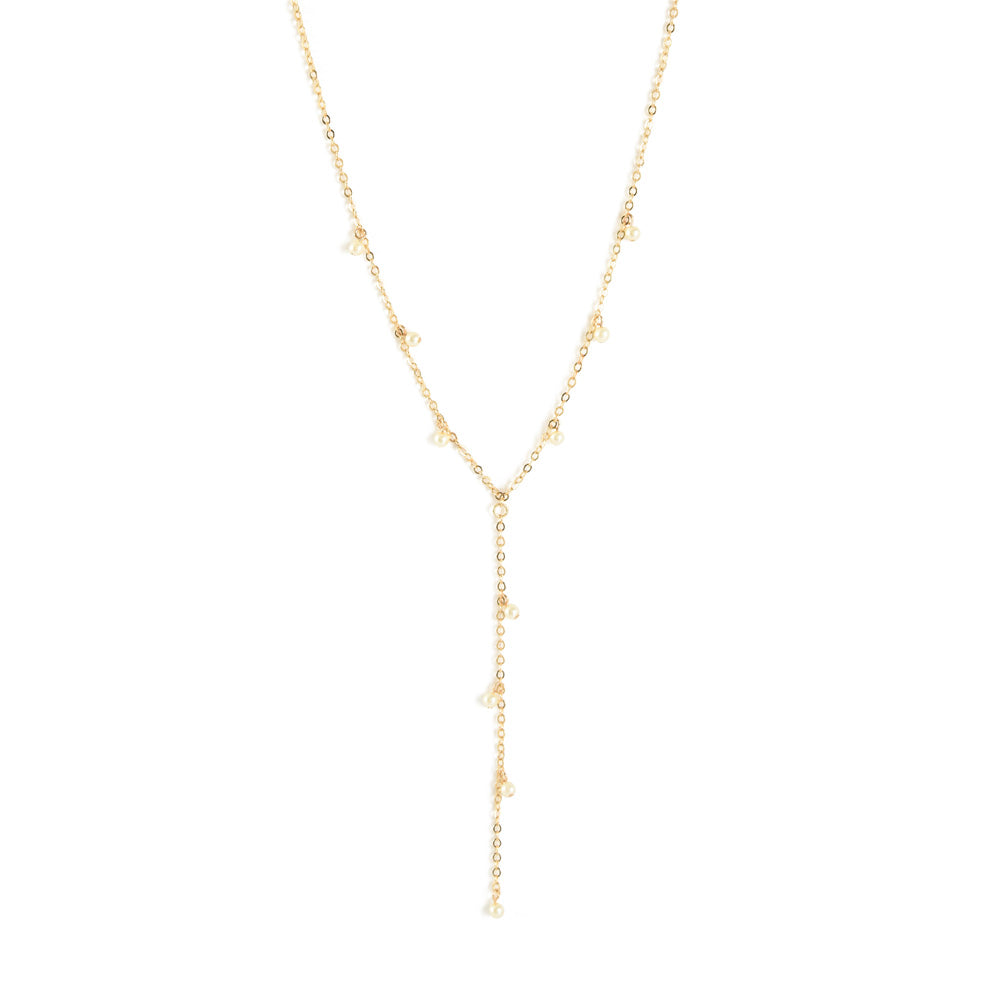 Collar Perlina D368 Dorado