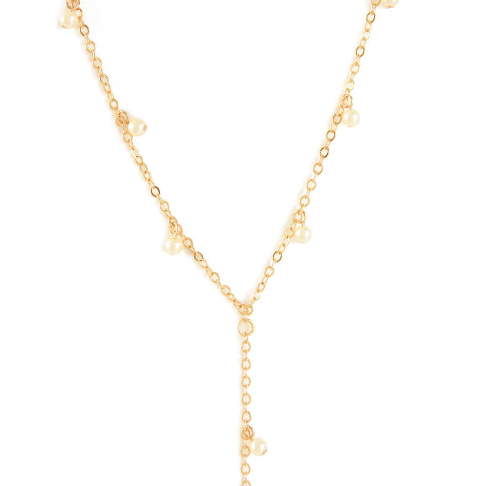Collar Perlina D368 Dorado