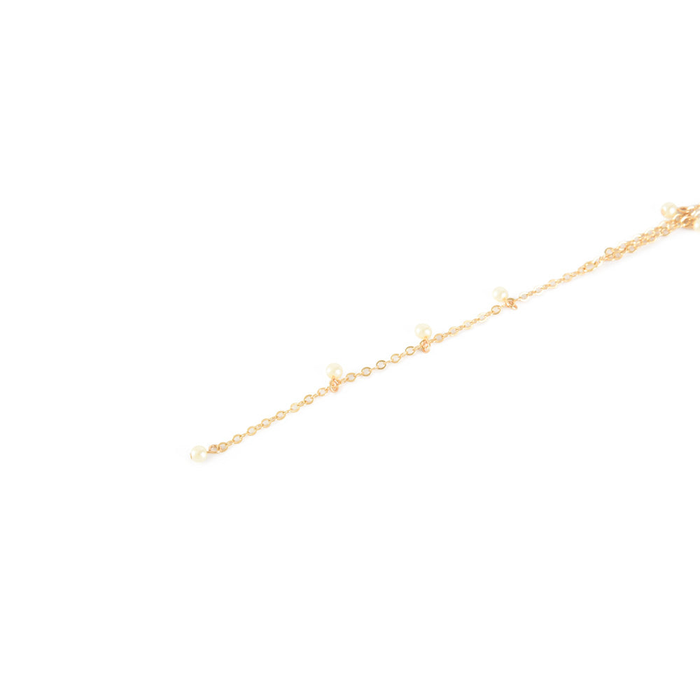 Collar Perlina D368 Dorado