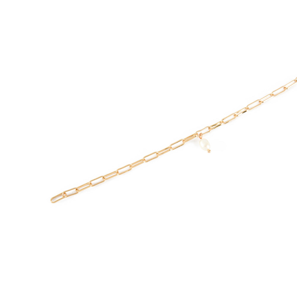 Pulsera Perlina Dorado