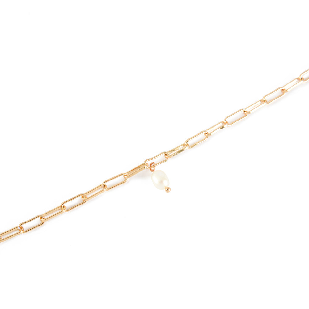 Pulsera Perlina Dorado