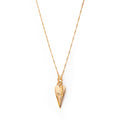 Collar Corazon D400 Dorado