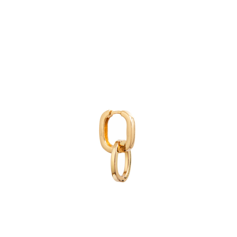 Aretes Cadenas D441 Dorado