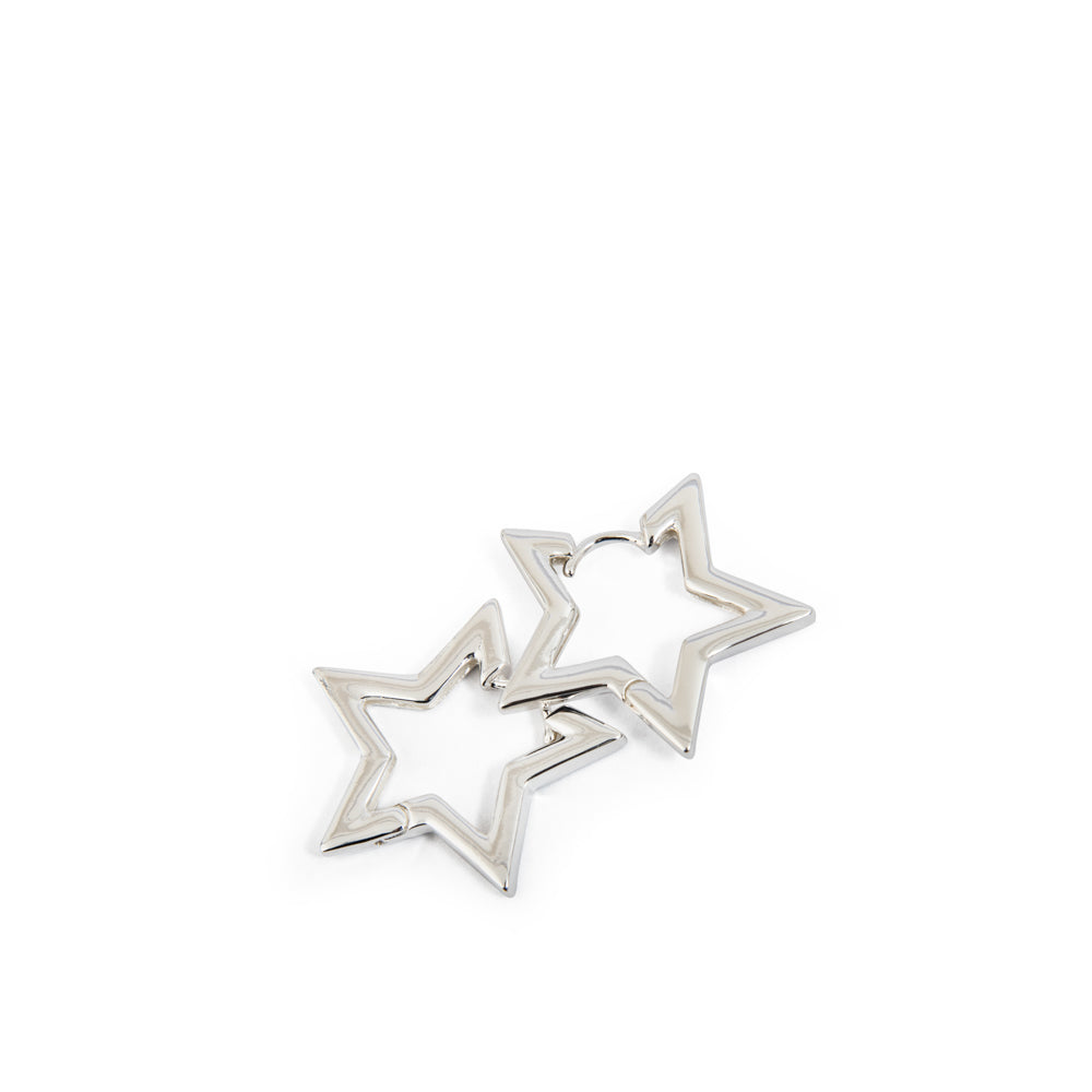 Aretes Geometric D456 Plateado