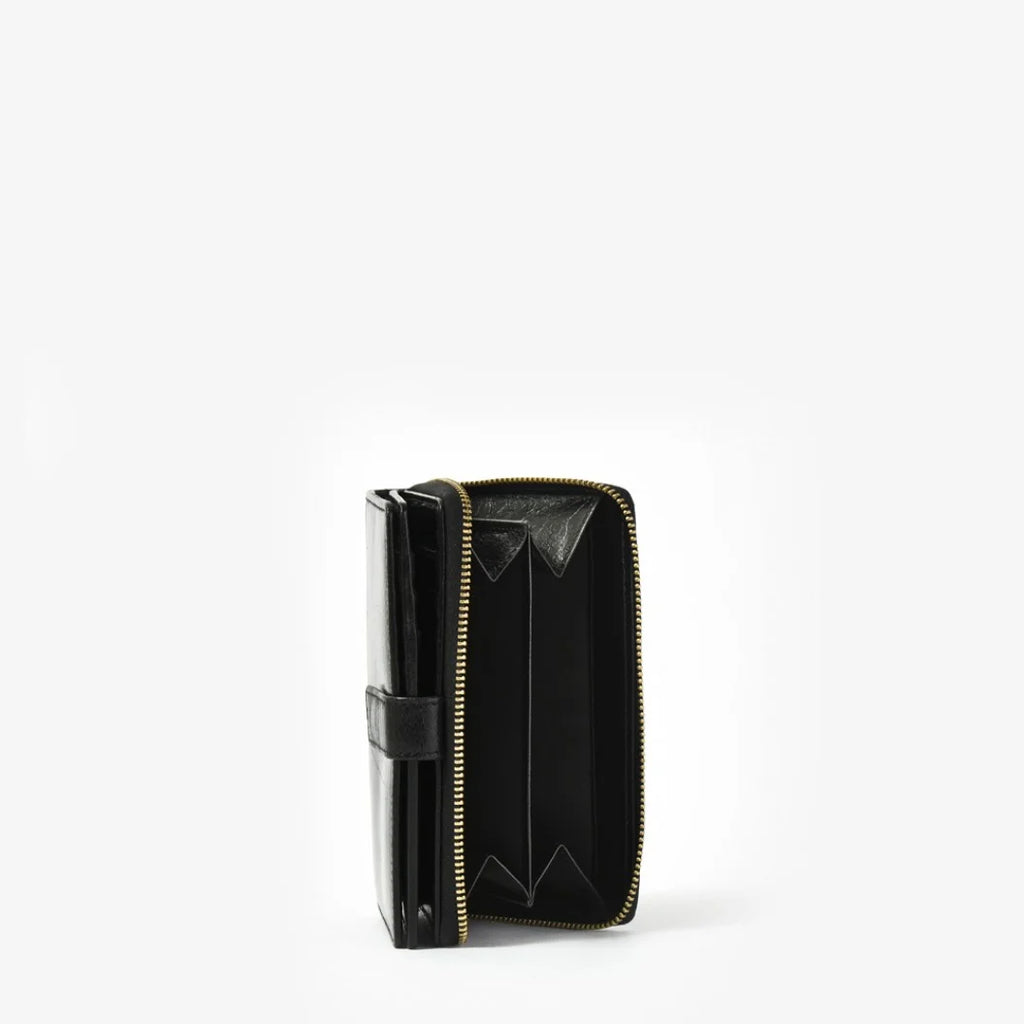 Billetera Cierre Exterior Kami Negro