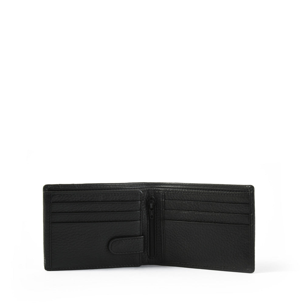 Billetera Hombre C/Cierre Hernan Negro